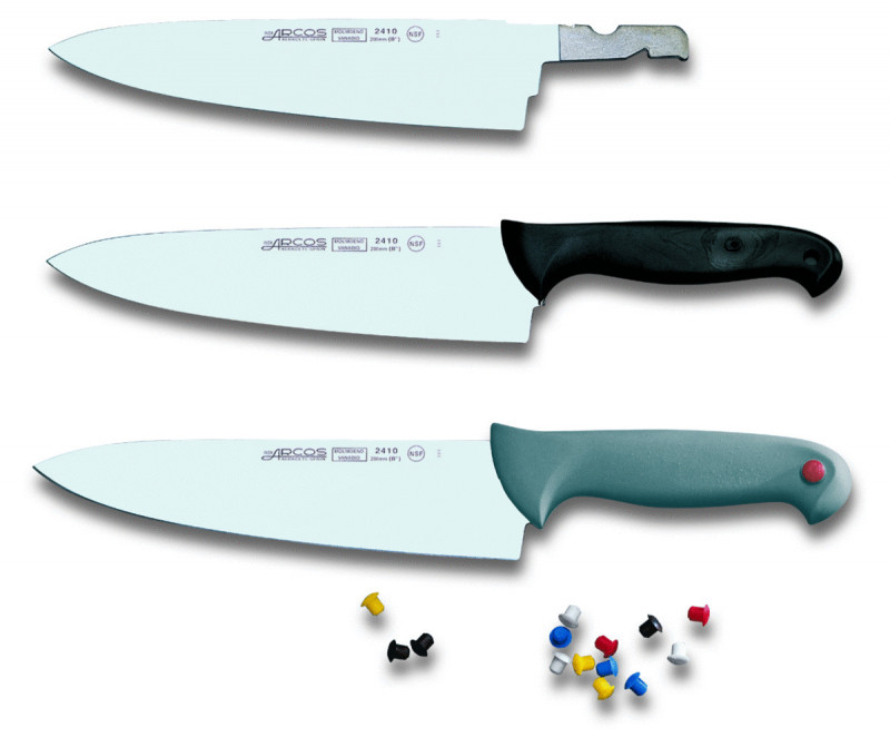 Couteau à saigner 15 cm acier polypropylène (pp) unie Colour Proof Arcos