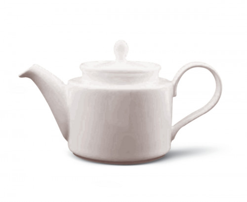 Couvercle pour théière rond ivoire porcelaine vitrifiée Ø 7,4 cm Banquet Rak
