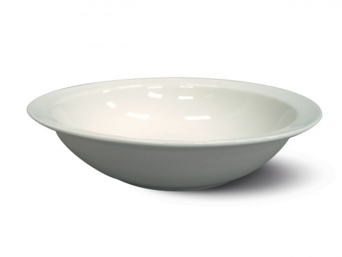Bol rond ivoire porcelaine vitrifiée 45 cl Ø 17 cm Ska Rak