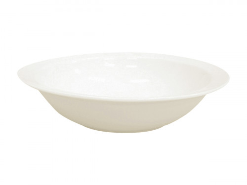 Bol rond ivoire porcelaine vitrifiée 95 cl Ø 23 cm Ska Rak