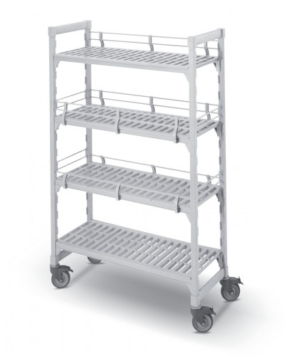Rayonnage acier 138 cm x 179 cm 340 kg 4 étagères Camshelving Cambro