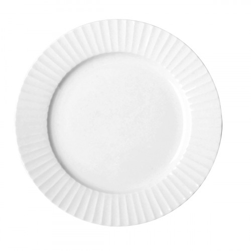 Assiette plate rond ivoire porcelaine vitrifiée Ø 27,1 cm Metropolis Rak