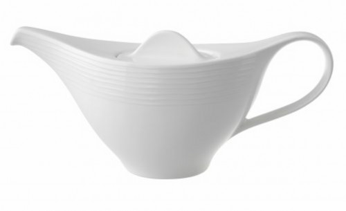 Théière ovale ivoire porcelaine 40 cl Sedona Villeroy & Boch