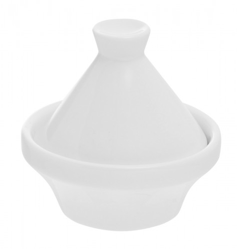 Mise en bouche rond blanc porcelaine 7 cm Playtime Pro.mundi