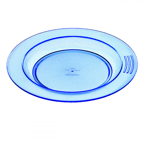 Assiette creuse rond bleu copolyester Ø 23 cm Vaisselle Copolyester Saint Romain