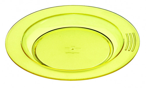 Assiette creuse rond jaune copolyester Ø 23 cm Vaisselle Copolyester Saint Romain