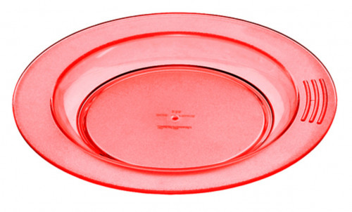 Assiette creuse rond orange copolyester Ø 18 cm Vaisselle Copolyester Saint Romain