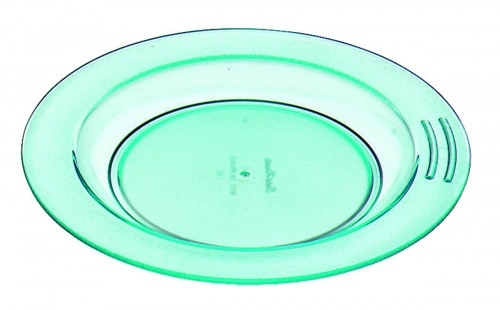 Assiette creuse rond vert copolyester Ø 18 cm Vaisselle Copolyester Saint Romain