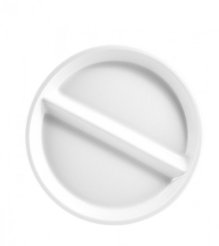 Assiette régithermie rond blanc porcelaine culinaire Ø 23 cm Regithermie Enova