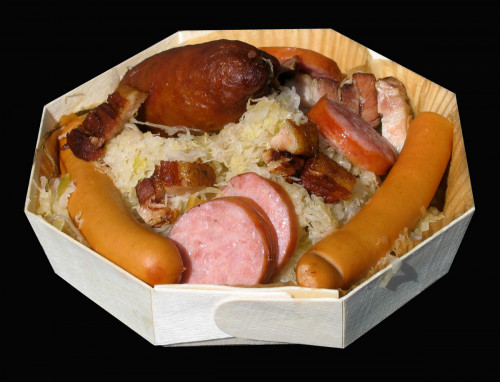 Barquette octogonal Ø 18 cm Panibois (120 pièces)