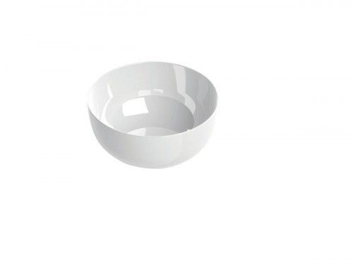 Bol rond blanc porcelaine vitrifiée 77 cl Ø 16 cm Style Astera