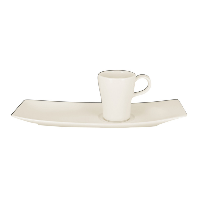 Tasse à expresso rond ivoire porcelaine vitrifiée 8,5 cl Ø 5,7 cm Mazza Rak