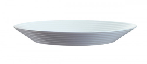 Assiette creuse rond blanc verre opal Ø 23,6 cm Stairo Arcoroc