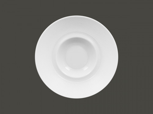 Assiette gourmet rond blanc porcelaine Ø 26 cm Evolution Rak Rak