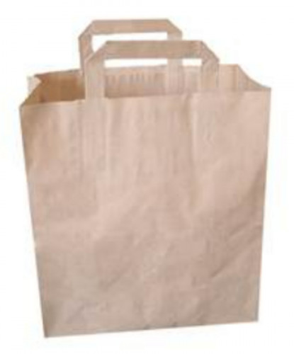 Sac cabas kraft 18x22 cm (250 pièces)