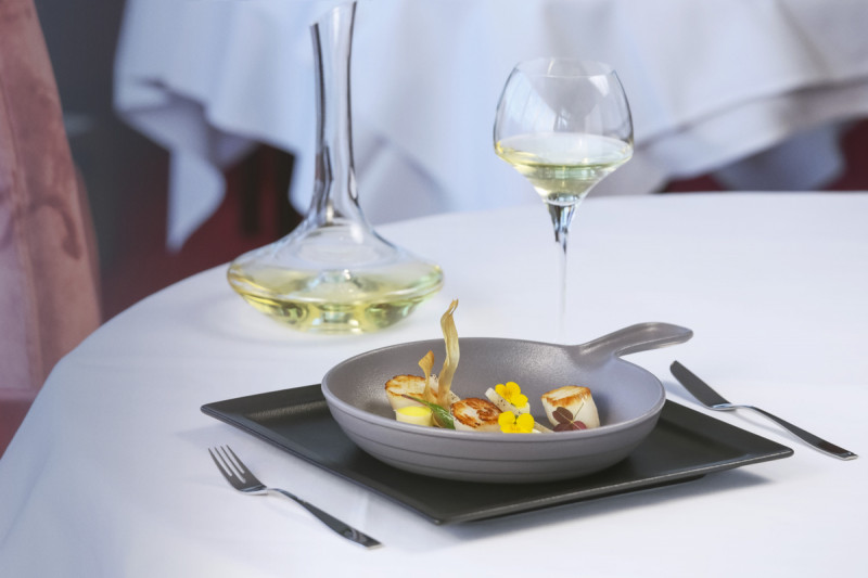 Terrine rectangulaire blanc porcelaine vitrifiée 32x22 cm Chefs Fusion Rak