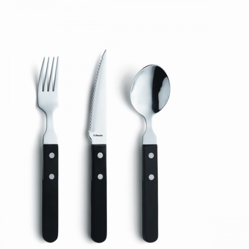 Cuillère de table noir inox 18/0 20 cm Amefa