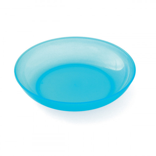Assiette plate rond bleu polypropylène (pp) Ø 18,5 cm Vaisselle Enfance Plastorex