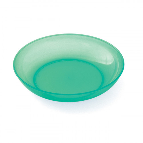 Assiette plate rond vert polypropylène (pp) Ø 18,5 cm Vaisselle Enfance Plastorex