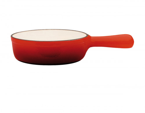 Caquelon fonte d'acier Sans revêtement Sans couvercle Ø 18 cm 8 cm 1,2 L