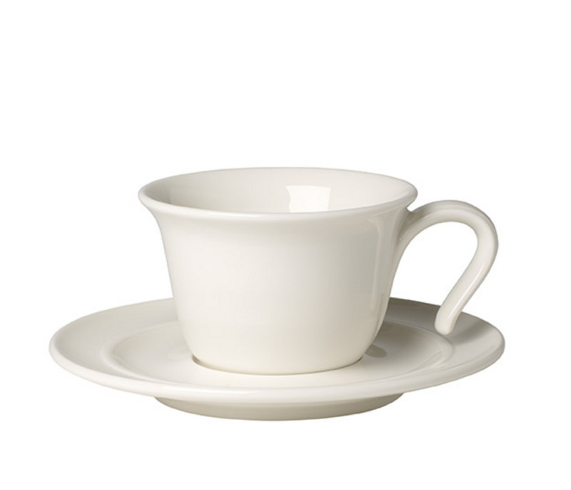 Tasse à thé rond blanc porcelaine 22 cl Neufchatel Villeroy & Boch