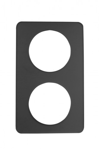 Plateau GN1/1 acrylique noir 53x32,5 cm 0 m³ Evento Degrenne