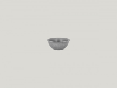 Bol rond gris porcelaine vitrifiée Ø 10,5 cm Shale Rak