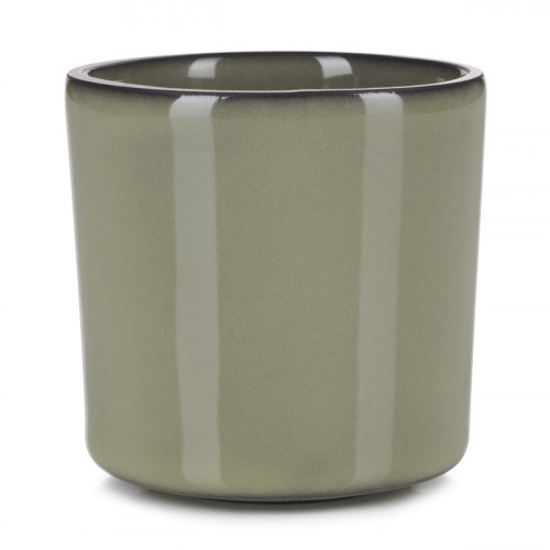 Gobelet expresso rond vert porcelaine culinaire 8 cl Ø 5,8 cm Caractère Revol