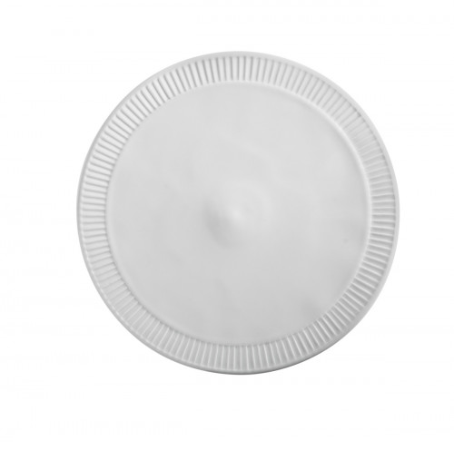 Assiette extra plate rond blanc porcelaine culinaire Ø 25 cm Plisse Pillivuyt