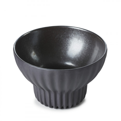 Bol à thé conique noir porcelaine culinaire 14 cl Ø 9,2 cm Pekoe Revol