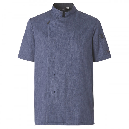 Veste homme manches courtes bleu T6 Shade Molinel