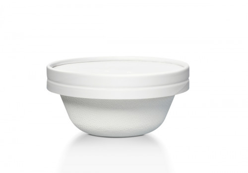 Bol rond blanc Ø 11,6 cm 5 cm 250 ml Coppa Duni (50 pièces)