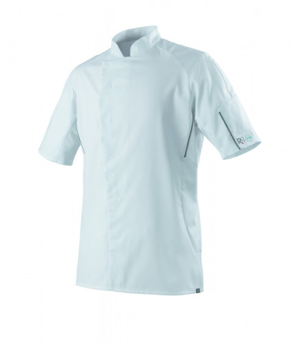 Veste homme manches courtes blanc T6 Benak Robur