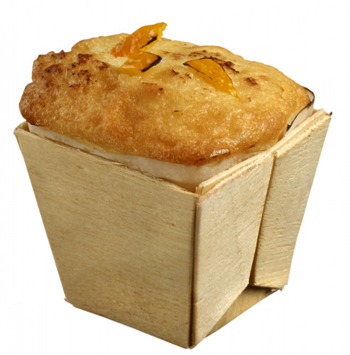 Barquette carré 5,5x5,5x4,5 cm 65 ml Solia (25 pièces)