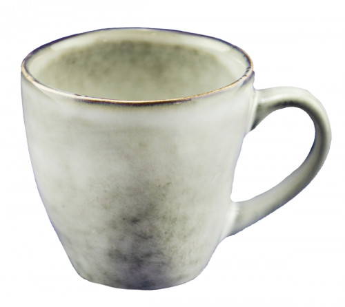 Tasse à expresso gris grès émaillé 9 cl Ø 6,2 cm Sky Pro.mundi