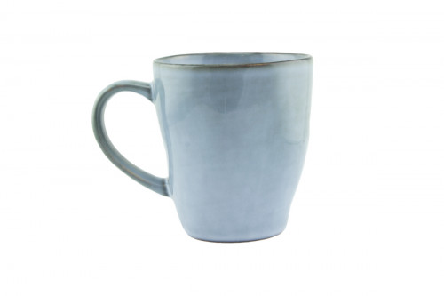Tasse à thé bleu grès émaillé 18 cl Ø 7,5 cm Sky Pro.mundi