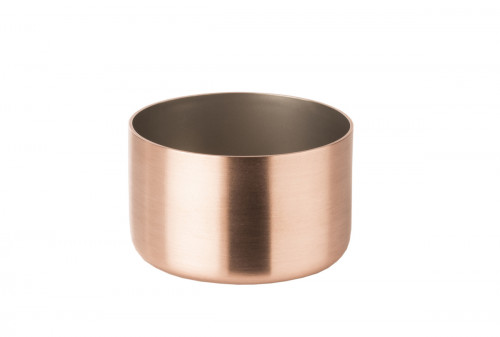 Moule à soufflé cuivre Sans revêtement Sans couvercle Ø 8 cm 5 cm 0,3 L Mauviel