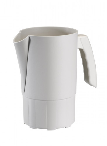 Pichet blanc fibre végétale 1 L Lilitouch Saint Romain