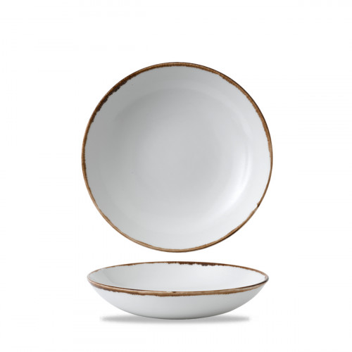 Assiette creuse rond Natural porcelaine vitrifiée Ø 27,8 cm Harvest Dudson