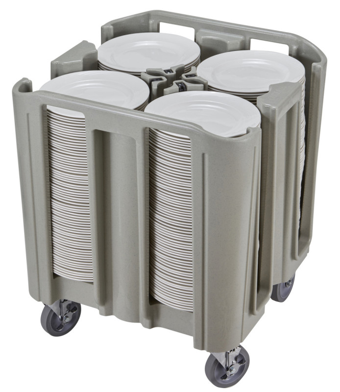 Chariot porte-assiettes plastique 1120 assiettes maximum 227 kg Cambro