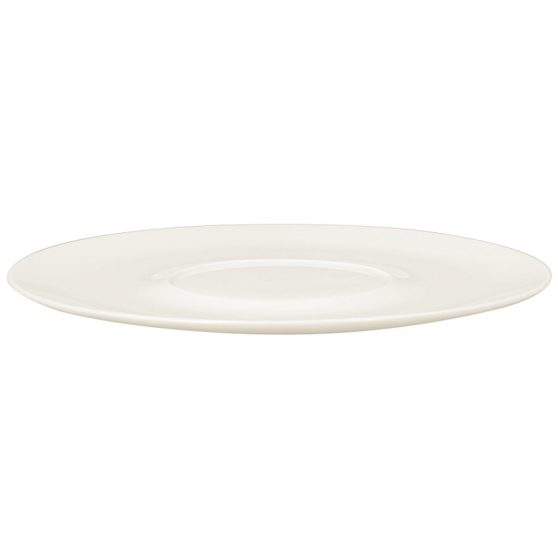 Assiette plate rond blanc porcelaine vitrifiée Ø 30 cm Appeal Rak