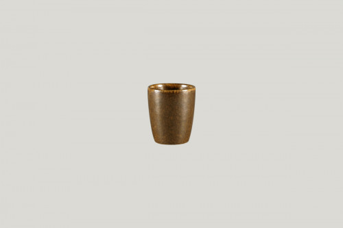 Gobelet expresso bronze porcelaine vitrifiée 9 cl Ø 5,8 cm Rakstone Ease Rak