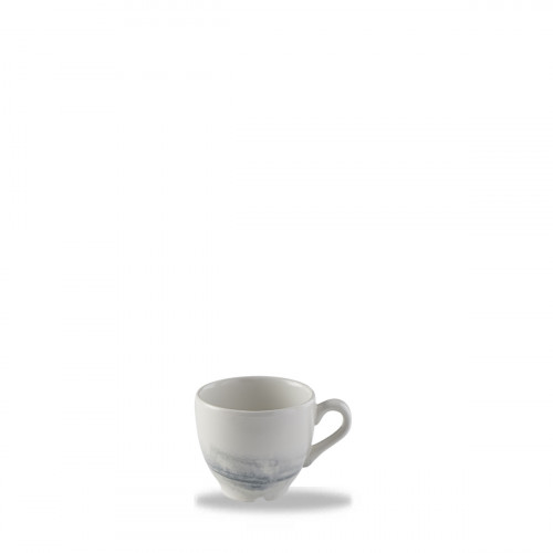 Tasse à café bleu porcelaine vitrifiée 10 cl Ø 6,5 cm Finca Dudson