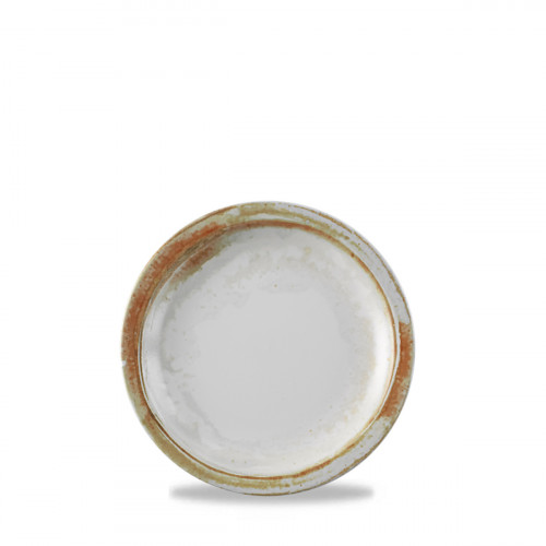 Assiette plate rond beige porcelaine vitrifiée Ø 23 cm Finca Dudson