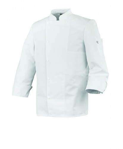 Veste homme manches longues blanc T5 Madras Robur