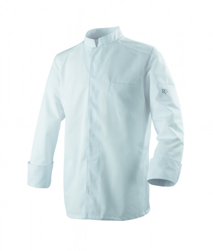 Veste homme manches longues blanc T5 Abax Robur