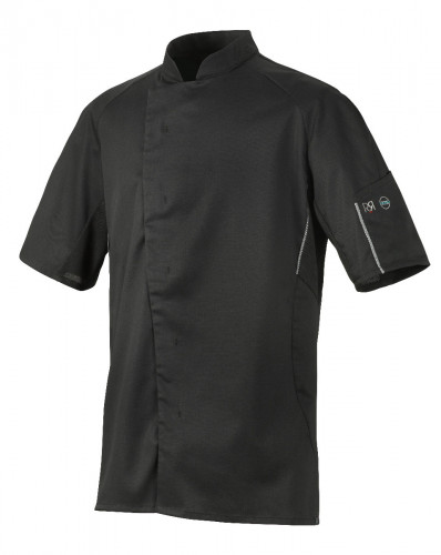 Veste homme manches courtes noir T1 Benak Robur