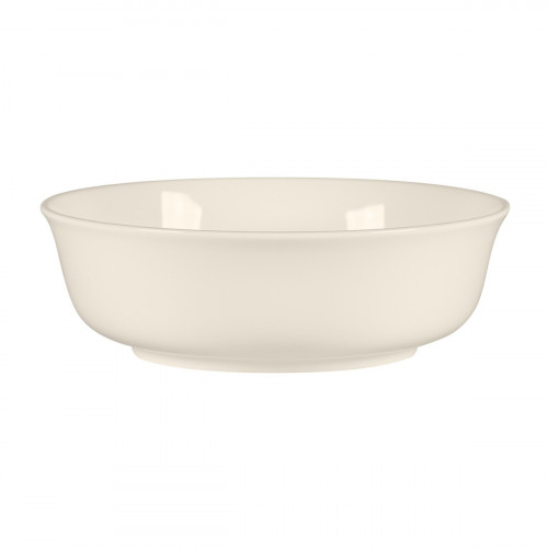 Bol à céréales bas rond blanc porcelaine bone china Ø 15 cm Bravura Rak