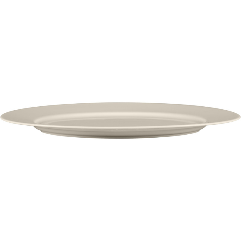 Plat ovale ivoire porcelaine bone china 33,5 cm Fedra Rak