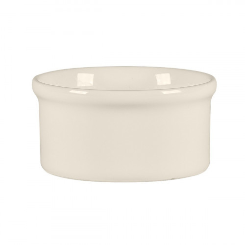 Ramequin à beurre rond blanc porcelaine bone china Ø 6,8 cm Fedra Rak